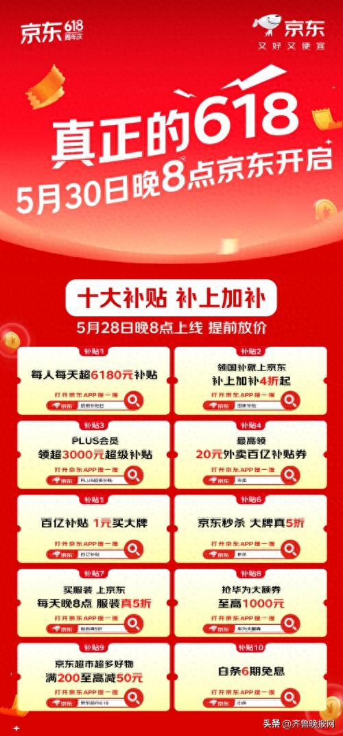 京东618补贴活动_京东618优惠力度_京东618优惠力度