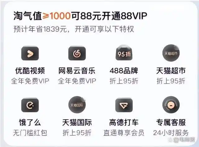 88VIP腾讯视频会员兑换_淘宝88vip会员值得买吗_阿里88VIP腾讯视频会员合作