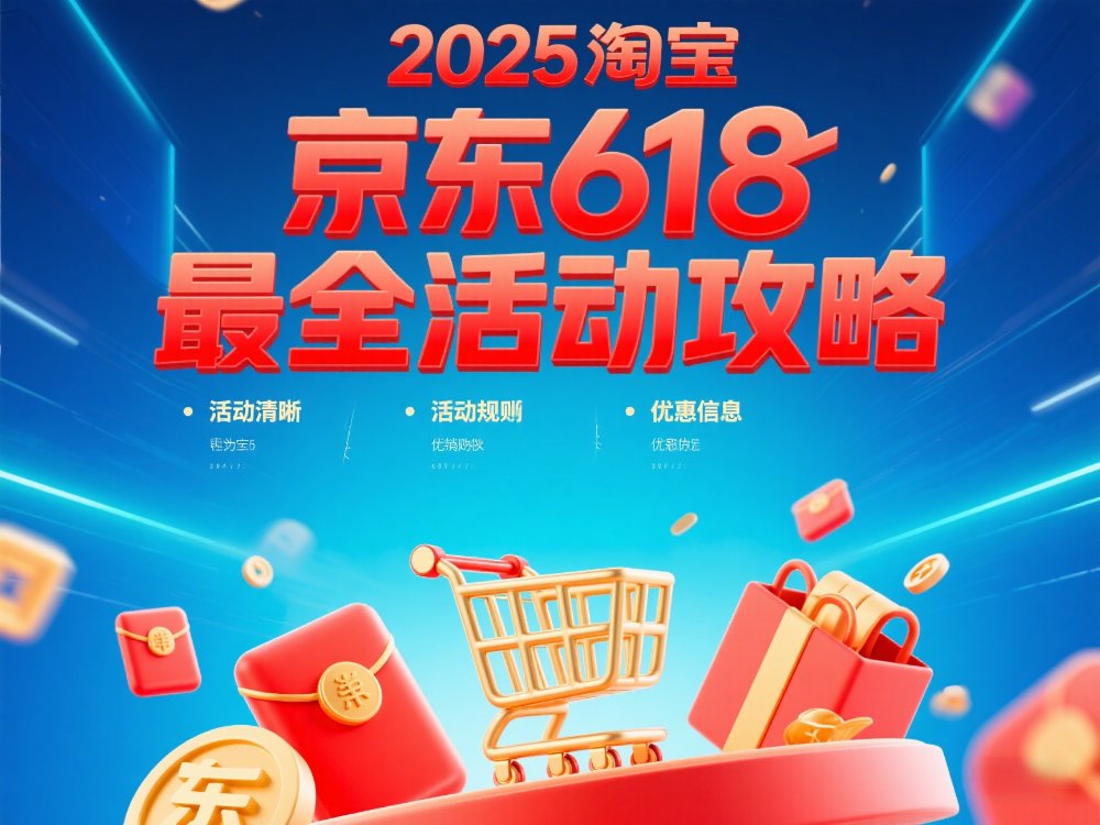 淘宝618活动攻略_2025年京东618活动攻略_淘宝618活动优惠汇总