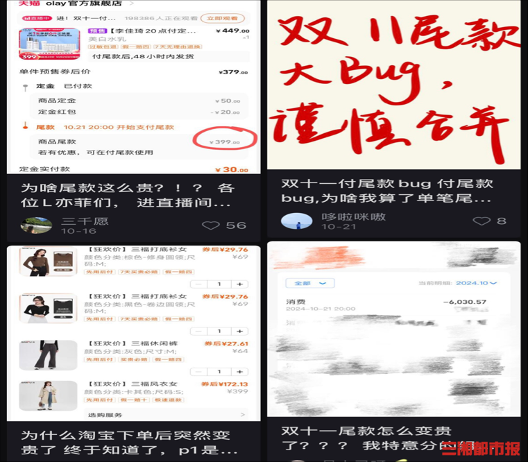 双十一尾款涨价投诉_淘宝双十一保价天数_双十一预售价格变动