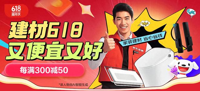 大牌全家桶套餐加码放送_京东建材618全家桶_京东618打多少折
