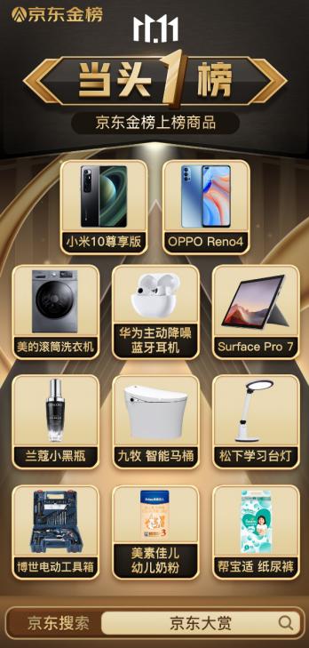 11.11京东金榜直播带货_京东双十一攻略_双十一京东金榜好物推荐