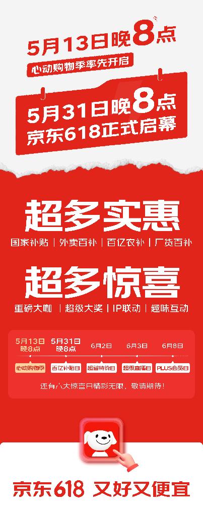 京东618招商启动大会_京东618心动购物季活动_京东618满减规则