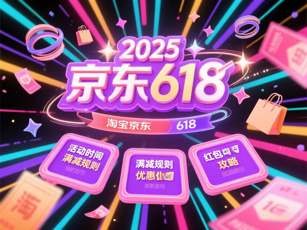 淘宝618活动满减_2025年618购物节时间表_淘宝京东618满减优惠攻略
