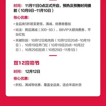 淘宝天猫超级88优惠攻略_2025淘宝促销活动时间_2026淘宝活动时间表