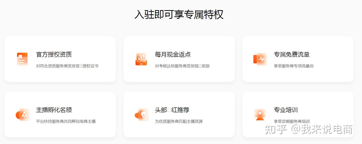 快手电商_快手电商服务商GMV返点政策_快手电商服务商入驻要求