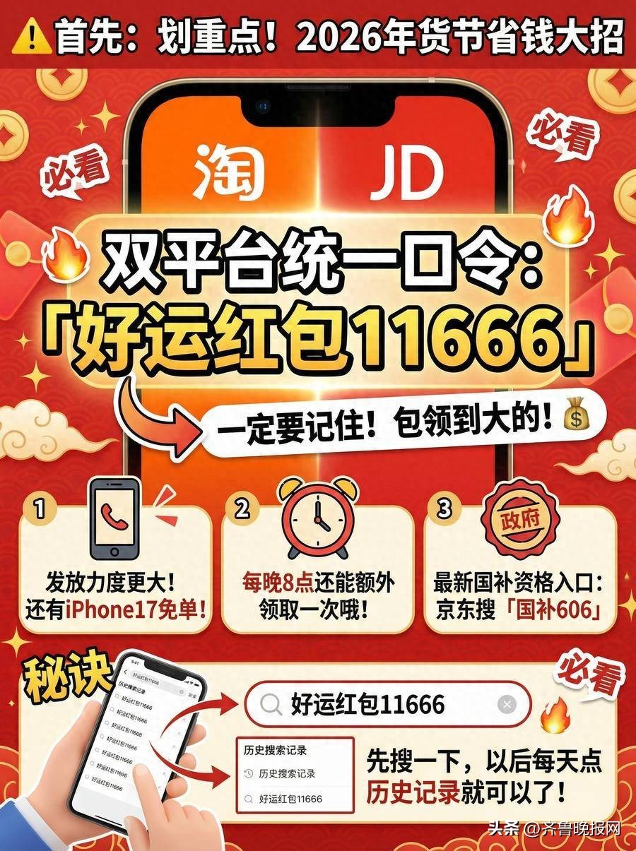 京东年货节红包口令_淘宝年货节红包口令_京东年货节红包